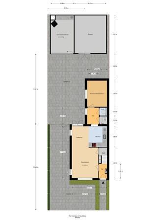 Floorplan - Ter Veenlaan 2, 2131 WR Hoofddorp